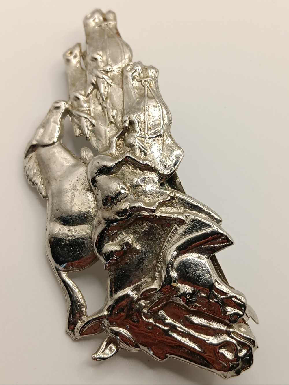4 Vintage Metal Western Horse, Hair Clip Accessories, Equestrian Cottagecore - Picture 6 of 13